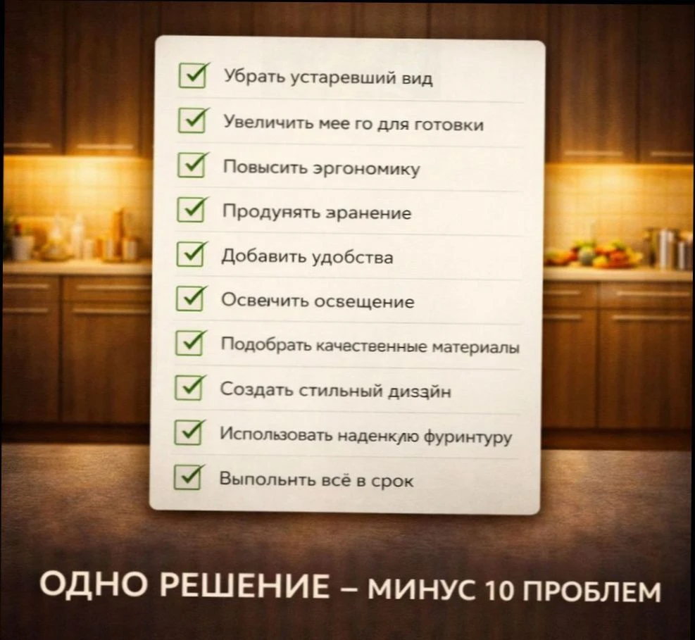 Кухни на заказ напрямую с фабрики